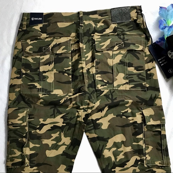 Kaalu Jeans NWT Camouflage Cargo Pants Men Waist 38 - Picture 7 of 11